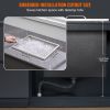 VEVOR Drop in Ice Chest, 21"L x 17"W x 18"H Stainless Steel Ice Cooler, Commercial Ice Bin with Cover, 40 qt Outdoor Kitchen Ice Bar