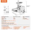 VEVOR 4 LBS/Min Electric Tomato Strainer 300W Tomato Sauce Maker Machine Home