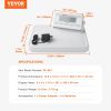VEVOR Portable Medical Scale Professional Digital Physician Weight Scale 440LBS