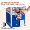 VEVOR 25"H Gumball Machine Vending Coin Bank Vintage Gumballs Dispenser PS Bule
