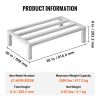 VEVOR Aluminum Dunnage Rack Stationary Dunnage Rack 36' x 20' x 8' Storage Rack