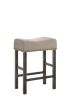 Martha II Weathered Gray Finish 7 PCs Counter Height Dining Room Set