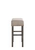 Martha II Weathered Gray Finish 7 PCs Counter Height Dining Room Set