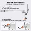 VEVOR Knife Sharpener Kit, 360¬∞ Rotation Flip Fixed Angle Knife Sharpening System with 12 Whetstones 120-10000 Grit