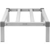 Newly Upgraded!VEVOR Aluminum Dunnage Rack Stationary Dunnage Rack 36' x 20' x 8' Storage Rack
