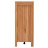 Rattan Cabinet with 6 Doors 3 Drawers Adjustable Shelves Set of 3 Natural