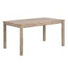 6-Piece Dining Table Set, Wooden Dining Table Set for 6, Kitchen Dining Table Set with 4 Upholstered Chairs and a Bench for Kitchen