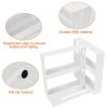 Swivel Cabinet Organizer Revolving Kitchen Rack Spice Organizer for Cabinet Condiment Holder Shelf