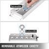 VEVOR Mist Maker Fogger 10 Head Ultrasonic Mist Fogger with Waterproof Power Supply Ultrasonic Fogger Humidifier Stainless Steel Pond Mister Fogger 5k