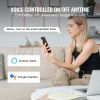 VEVOR WiFi Sprinkler Timer, 2 Outlets, Smart Hose Faucet Water Timer with Brass Inlet, APP Control via 2.4Ghz WiFi or Bluetooth