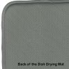 Witches Spooky Halloween Dish Drying Mat Absorbent Dish Drying Mat Pad for Kitchen Counter Dish Drainer Mat for Countertop, 14 x 21", Multicolor