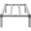 Newly Upgraded!VEVOR Aluminum Dunnage Rack Stationary Dunnage Rack 48' x 20' x 8' Storage Rack